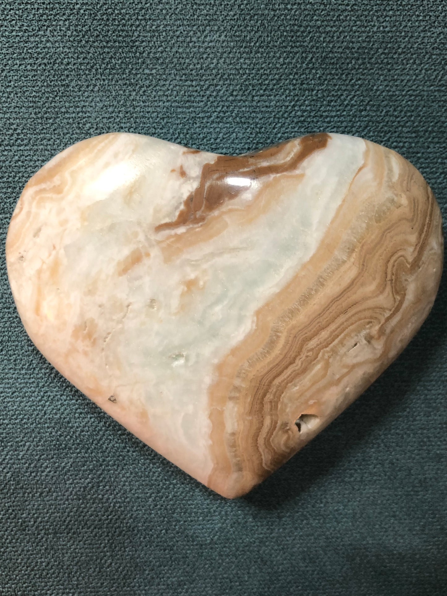 Caribbean Calcite Hearts